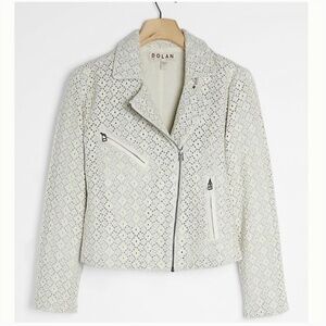 Anthropologie Dolan Left Coast Collection Eyelet Moto Jacket